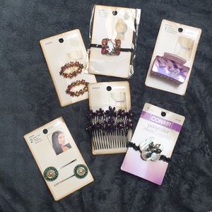 Set of 6 hair accessories